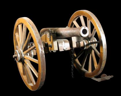 Appraisal: Military signal cannon th century L in