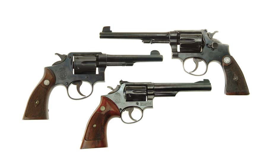 Appraisal: LOT OF SMITH WESSON DA REVOLVERS Model - Cal Mag