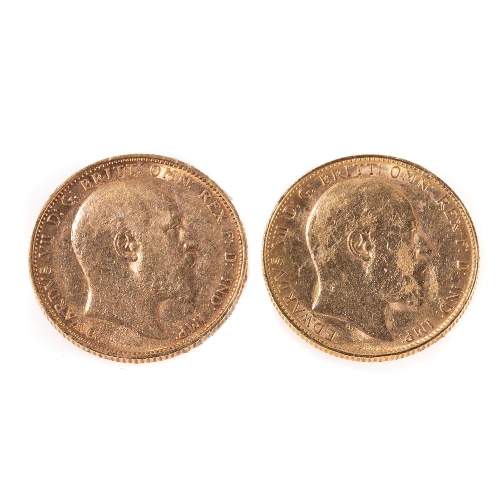 Appraisal: A Pair of Sovereigns from Perth Melbourne Australia mints oz