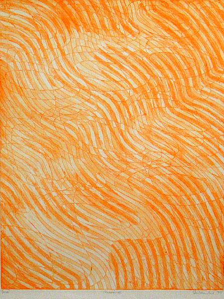 Appraisal: Stanley William Hayter Mooring BM Color etching and soft-ground etching