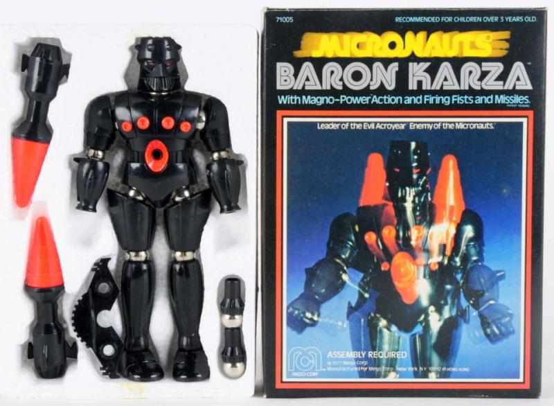 Appraisal: Micronauts Baron Karza Mego Iconic toy from the s that