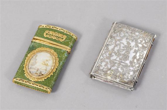 Appraisal: LOT OF CARNET DE BAL DANCE CARD HOLDERS French Comprising