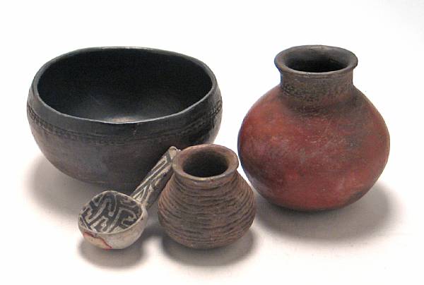 Appraisal: Property of various owners Including a bowl and a jar