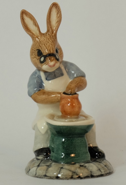 Appraisal: Royal Doulton Bunnykins figure Master Potter DB Collectors club limited