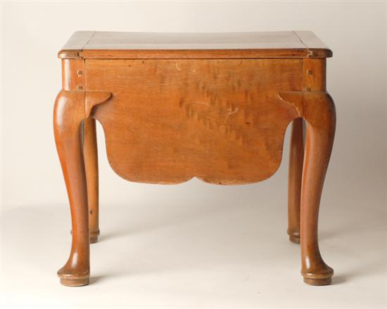 Appraisal: An th C Walnut Chippendale-style Commode with rabbeted and pegged