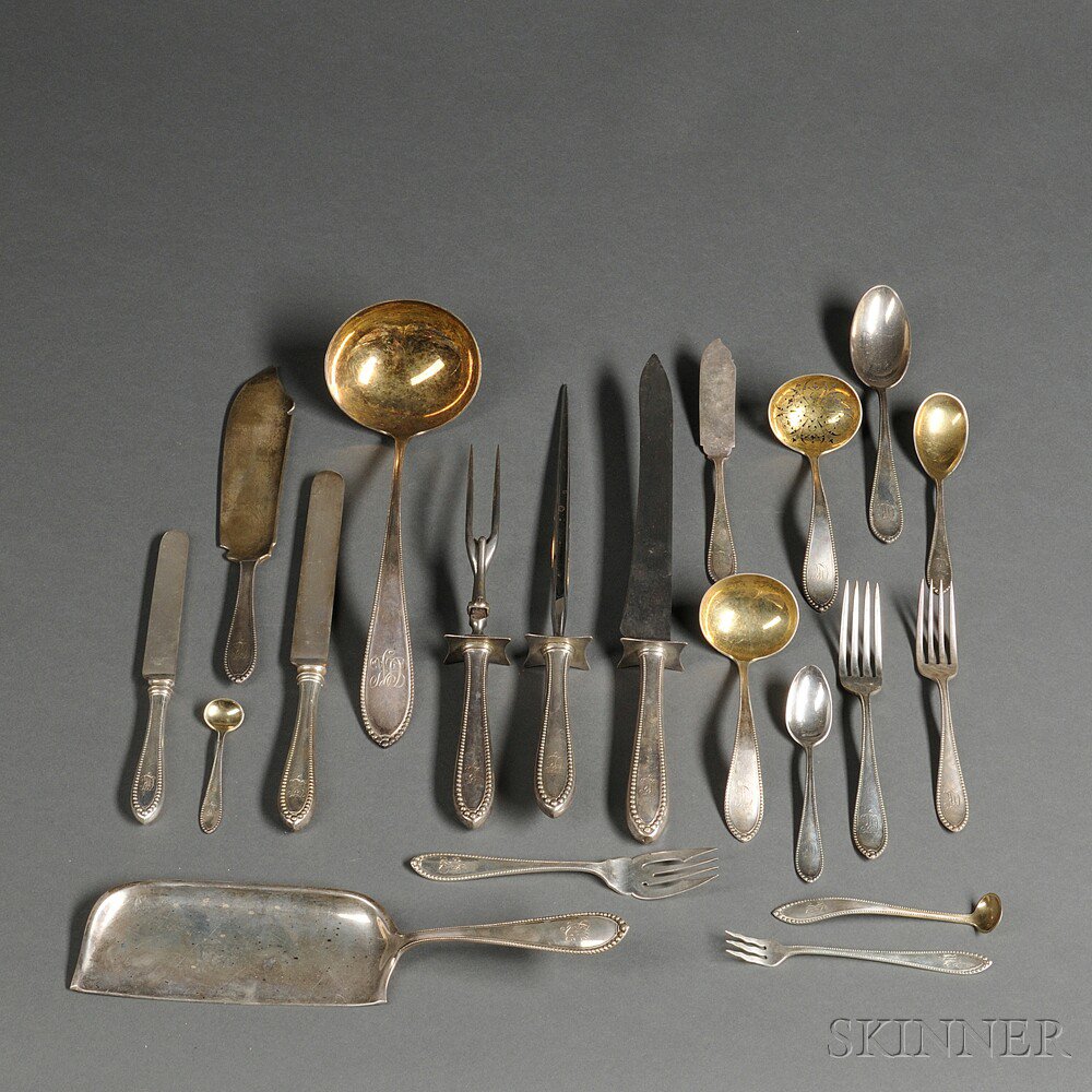 Appraisal: Gorham Virginia Pattern Sterling Silver Flatware Service Providence Rhode Island