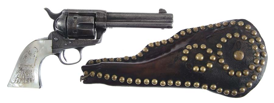 Appraisal: RARE SPECIAL INDIAN USED ENGRAVED COLT SGL ACTION ARMY REVOLVER