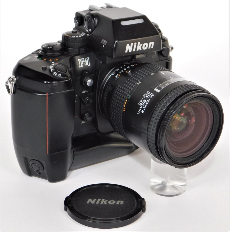 Appraisal: NIKON F S AF NIKKOR LENS - MM F -