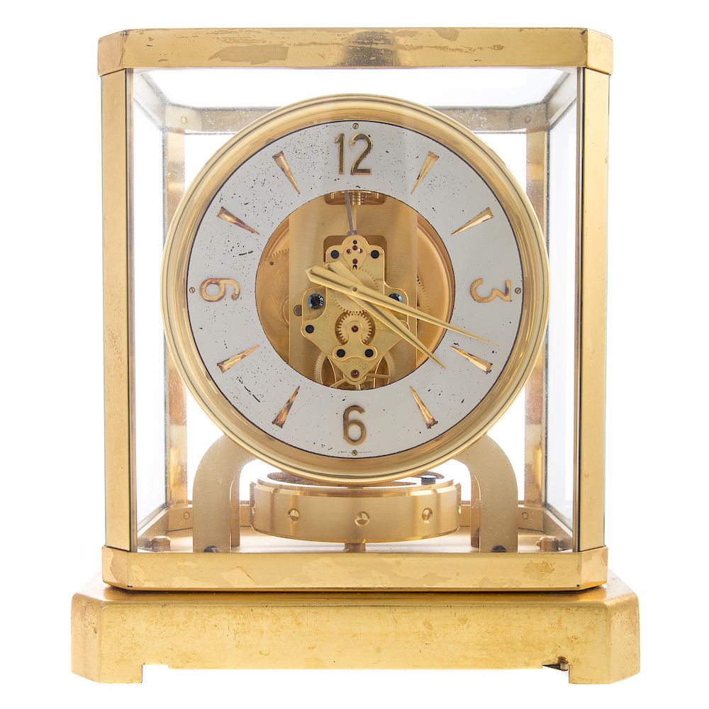 Appraisal: Jaeger Le Coultre Atmos Clock serial in H in W