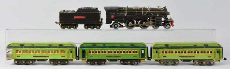 Appraisal: Lionel Standard Gauge No E Passenger Set Description American This