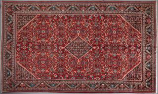 Appraisal: Persian Antique Mahal Carpet ' x ' Persian Antique Mahal