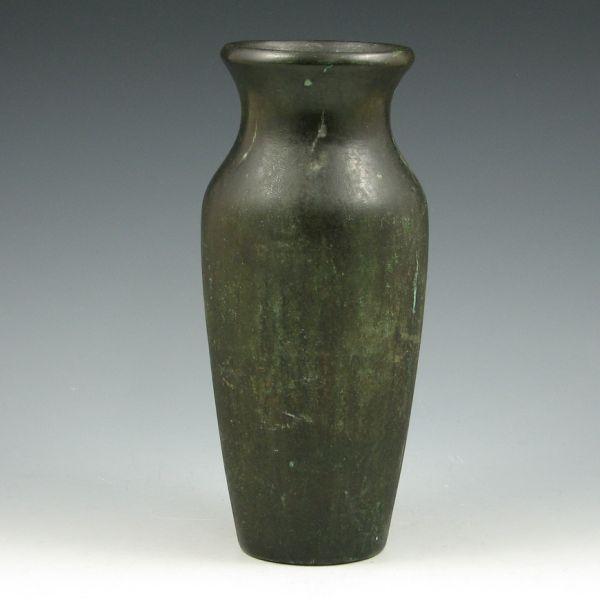 Appraisal: Clewell bronze clad vase on what may be a Weller