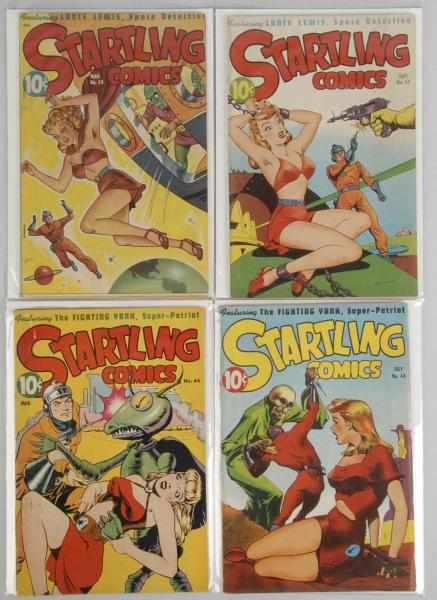 Appraisal: Lot of s Starling Comics Description This lot includes issues