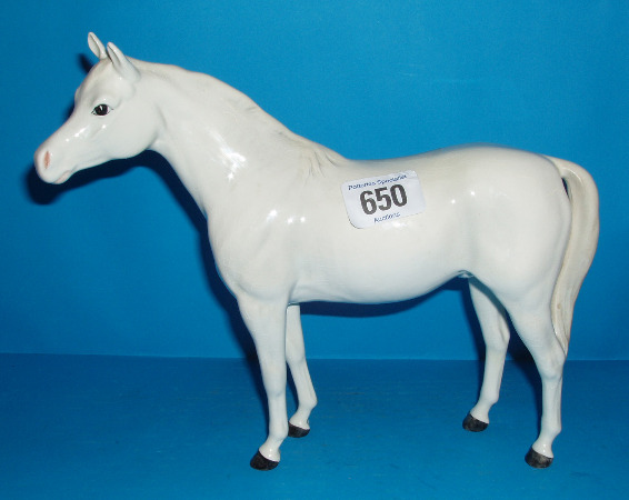 Appraisal: Rare Painted White Horse