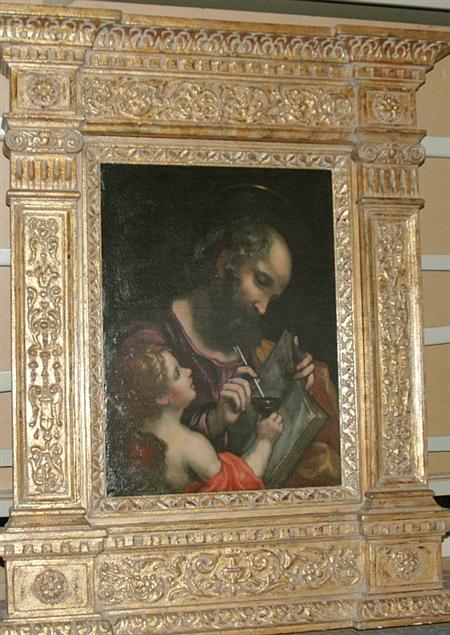 Appraisal: Central Italian School th Century Saint Matthew with the Angel