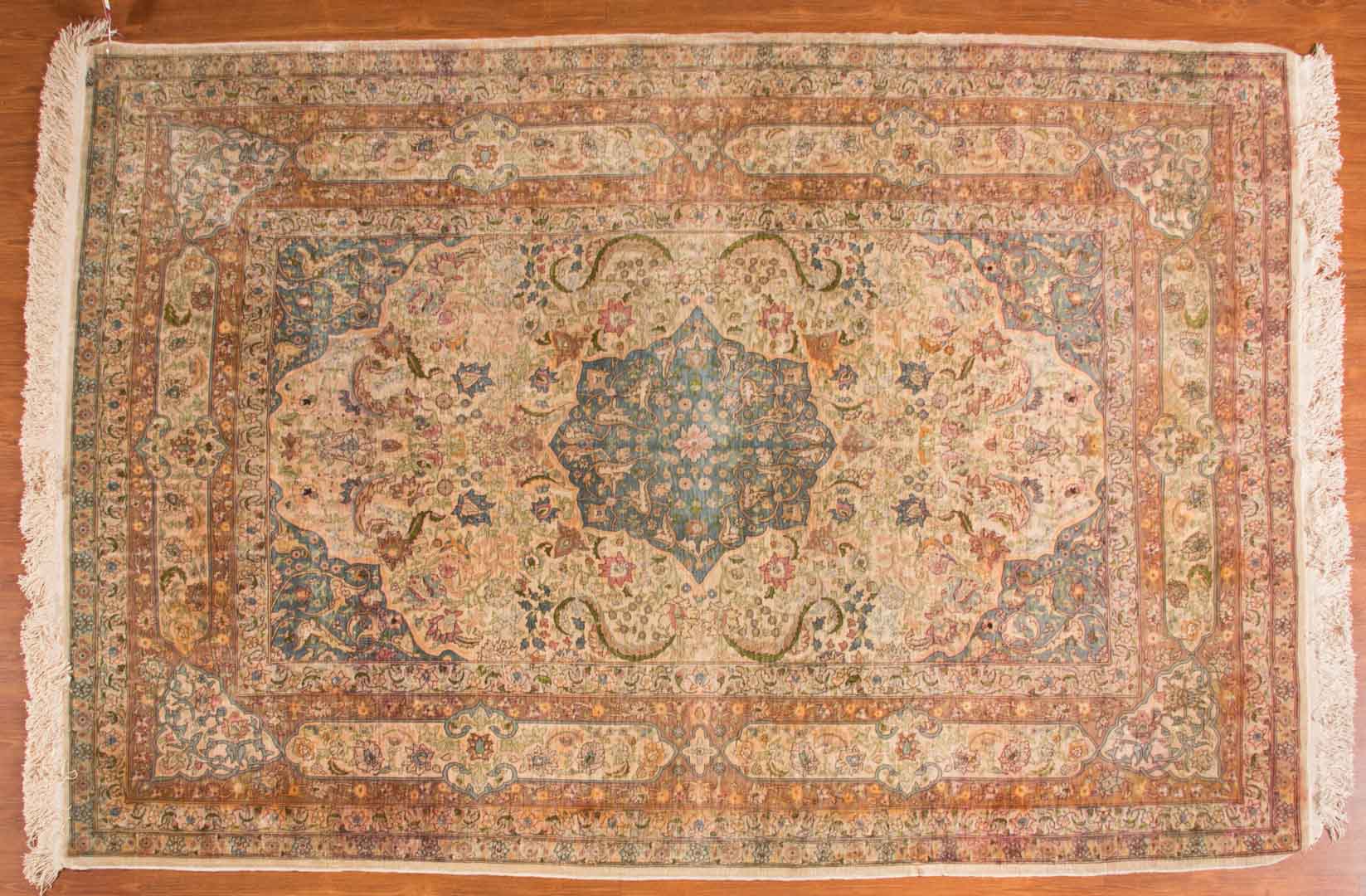 Appraisal: Very fine Hereke rug approx x Turkey modern Condition Weaver's