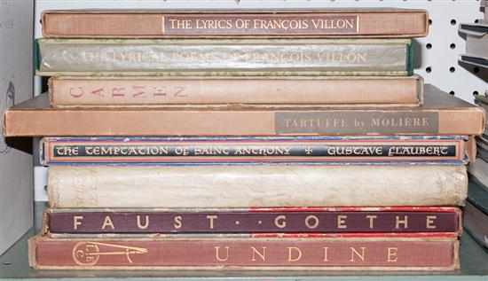 Appraisal: Eight titles most published the Limited Editions Club including F