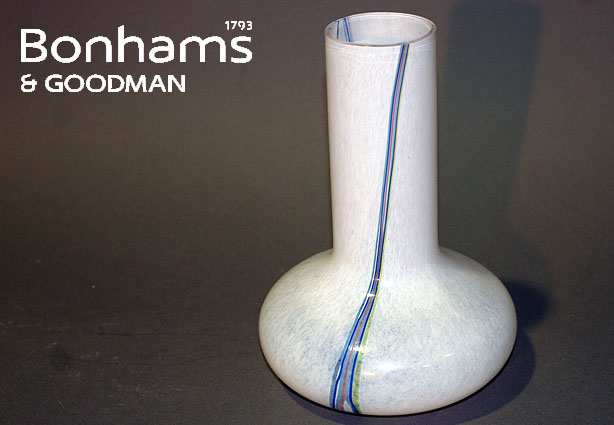 Appraisal: A Kosta Boda art glass vase in the shape of