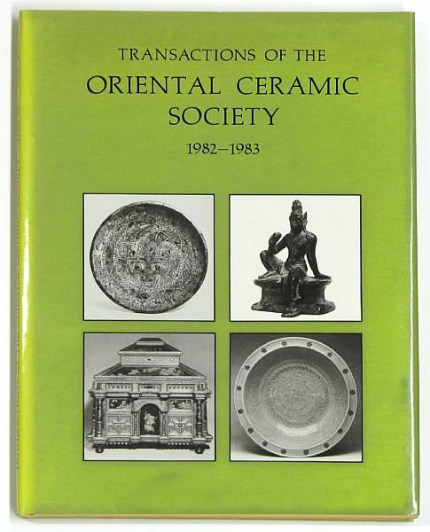 Appraisal: The Oriental Ceramic Society Transactions of the Oriental Ceramic Society