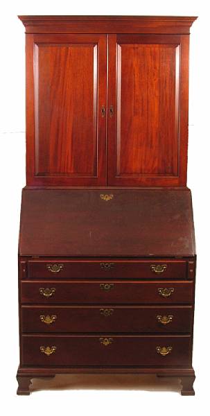 Appraisal: A Federal style secretary desk height ft in width in