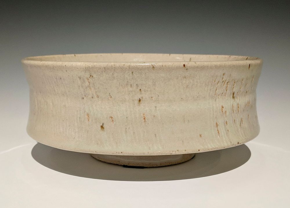 Appraisal: Warren MacKenzie - Drop rim bowl Lot Warren MacKenzie -