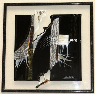 Appraisal: Erwin Elizabeth Plomk American th c Fused Glass Fused glass