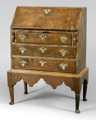 Appraisal: Fine and rare Queen Anne child s desk desk on