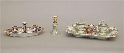 Appraisal: Group of Porcelain Encriers