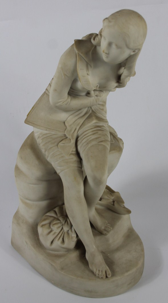 Appraisal: A Minton parian figure of Dorothea by John Bell modelled