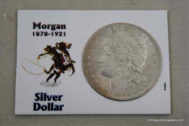 Appraisal: O Morgan Silver Dollar CoinThis is for a very nice