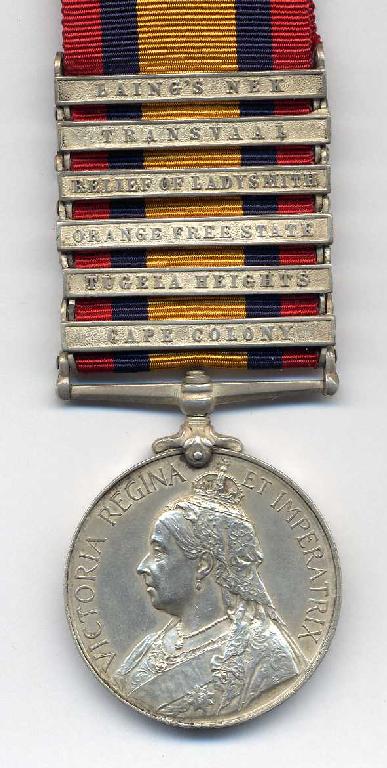 Appraisal: Anglo-Boer War Queen's South Africa Medal six clasps Cape Colony