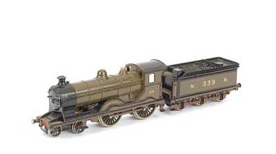 Appraisal: OO Gauge Kitbuilt - - North British brown livery Loco