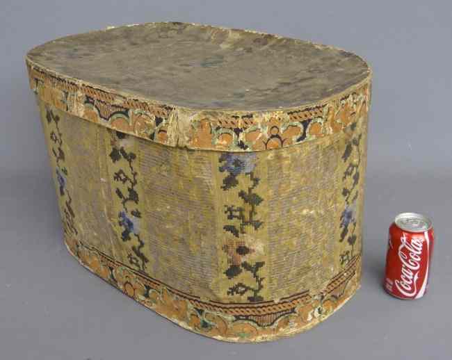 Appraisal: th c band box '' W '' Ht