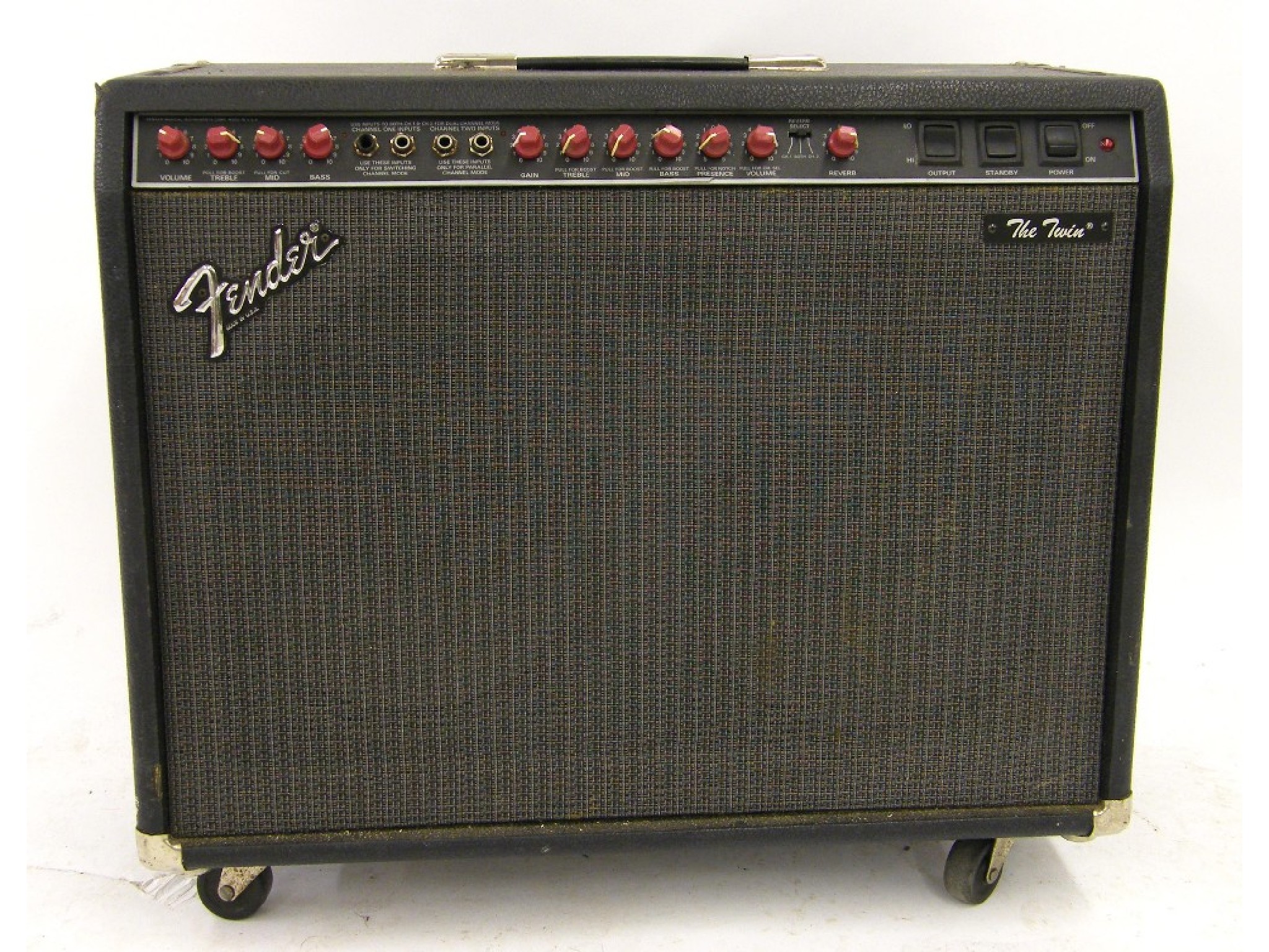 Appraisal: Fender The Twin twin speaker electric guitar amplifier made in