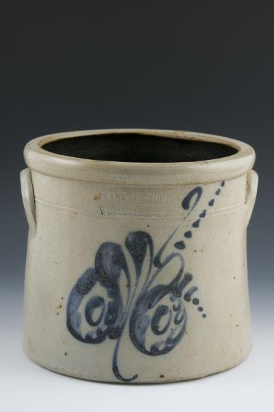 Appraisal: Cobalt Decorated Crock Frank B Norton Worcester Mass th c