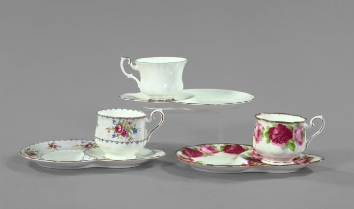 Appraisal: Twenty-Piece Collection of Royal Albert Staffordshire Porcelain the tea and