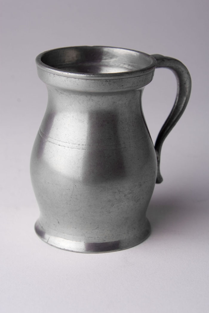 Appraisal: PEWTER MEASURE ATTRIBUTED TO THOMAS D BOARDMAN - AND LUCIUS