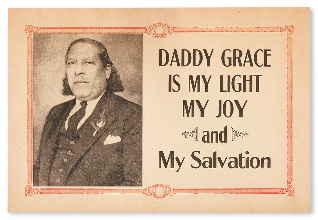 Appraisal: RELIGION DA GRACA MARCELINO MANUEL DE SWEET DADDY GRACE Daddy