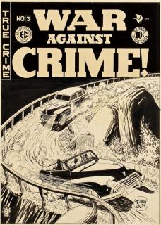 Appraisal: Johnny Craig War Against Crime Cover Art Johnny Craig Am