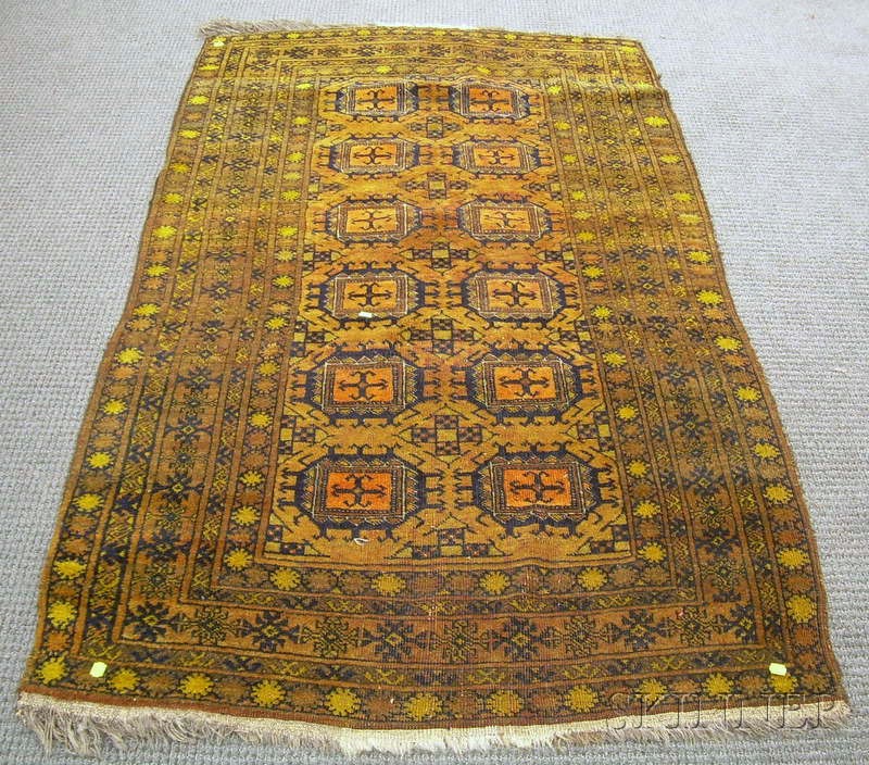 Appraisal: Afghan Rug Central Asia th century ft x ft in