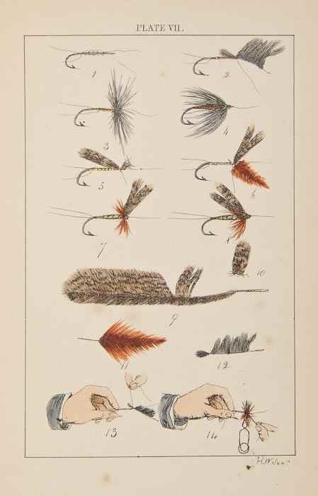 Appraisal: Wade Henry Halcyon or Rod-Fishing with Fly Minnow and Worm