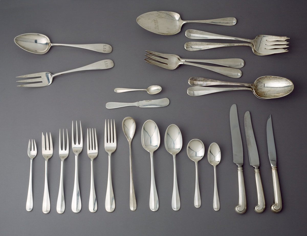 Appraisal: AMERICAN SILVER PART FLATWARE SERVICE ARTHUR STONE THE CRAFTSMAN SYLVANUS