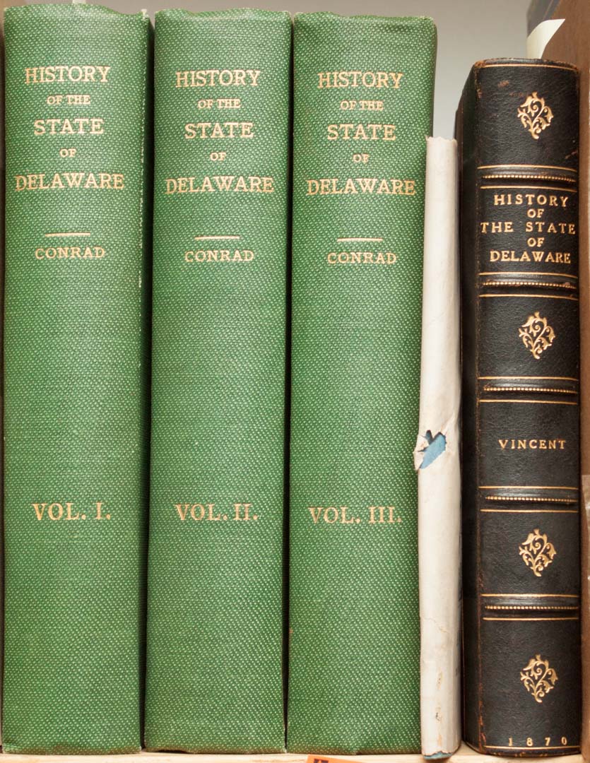 Appraisal: History Three titles on Delware comprising Conrad History of the