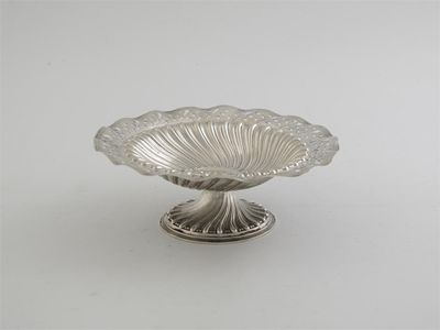 Appraisal: An Edwardian bonbon tazza makers mark 'CW S' Birmingham in