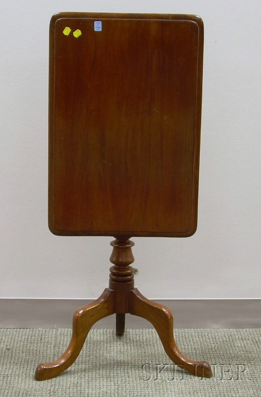 Appraisal: Mahogany Tilt-top Candlestand