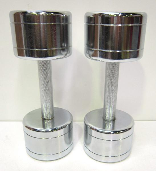 Appraisal: A PAIR OF KG WEIGHTS A PAIR OF KG WEIGHTS