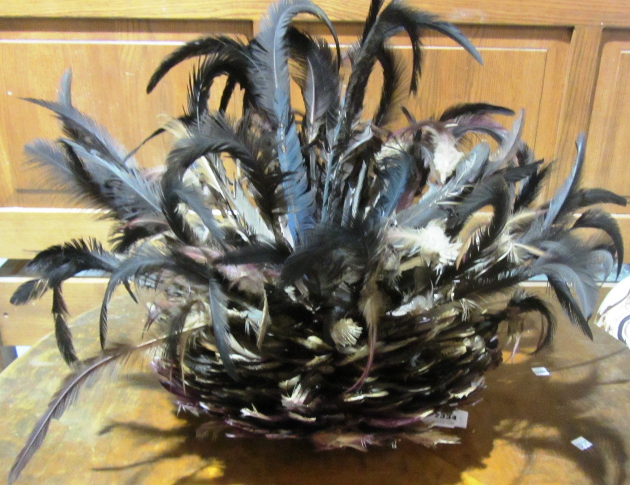 Appraisal: A feather headdress