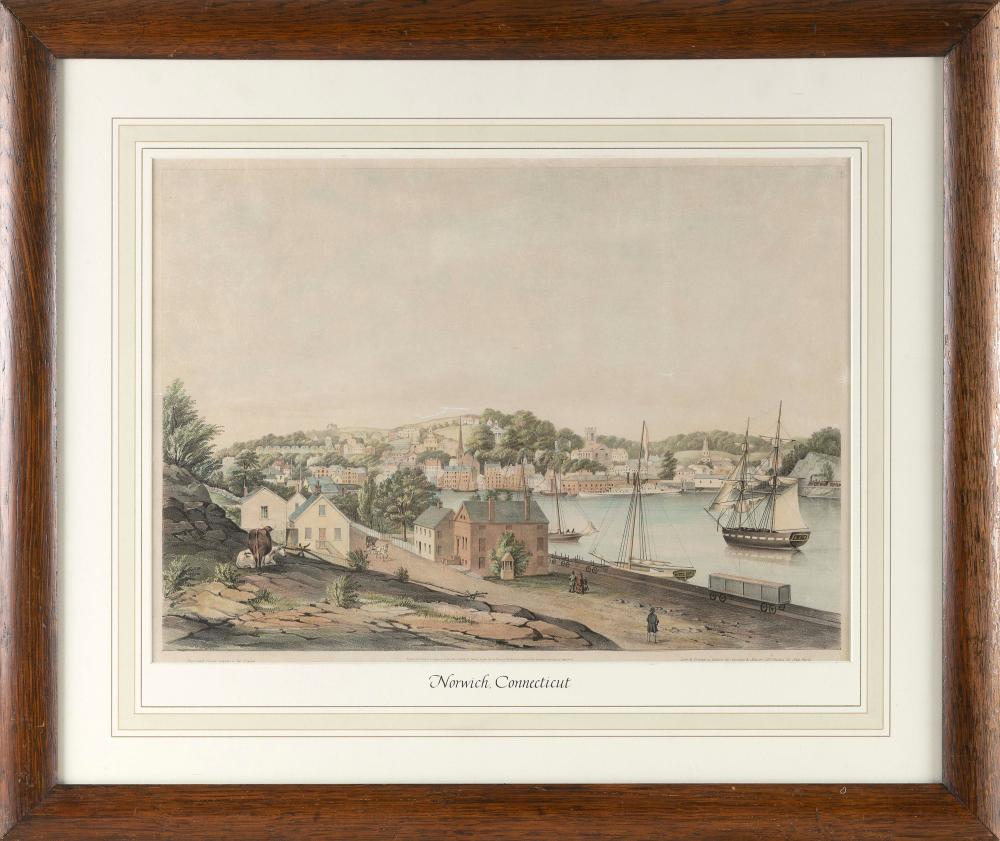 Appraisal: FITZ HENRY LANE Massachusetts - View of Norwich From the