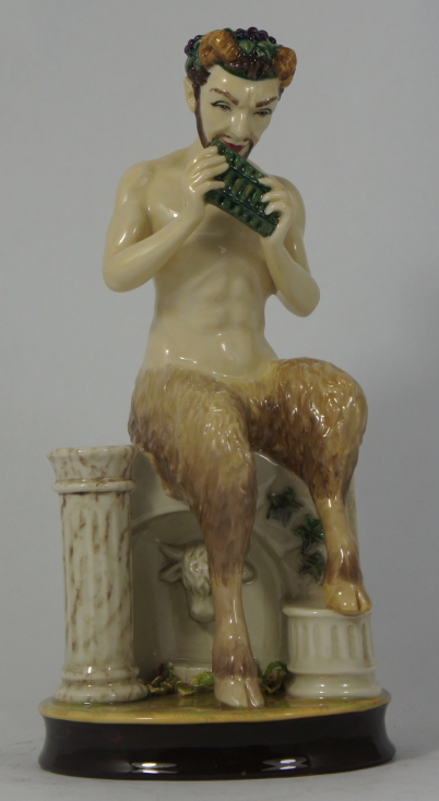 Appraisal: Kevin Francis Art Deco Figure Pan limited edition