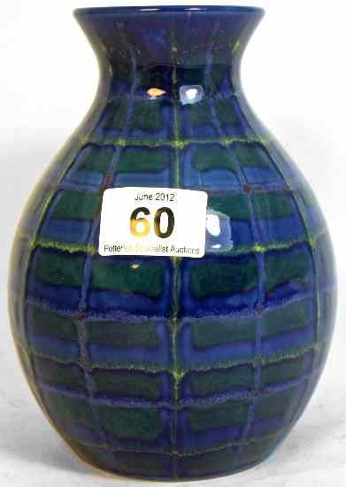 Appraisal: Cobridge Pottery Blue Mottled Vase height cm